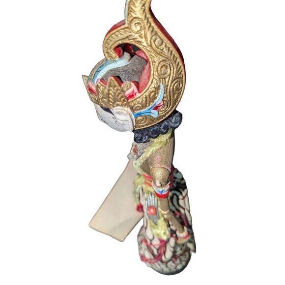 Indonesia Wayang Golek doll Abi Manyu from the 1940s - Picture 9 of 9